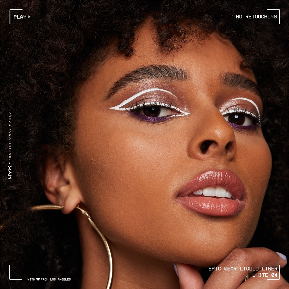 NYX Professional Makeup Epic Wear Liquid Liner - Жидкая матовая подводка для глаз оттенок 04 White, 3 ml