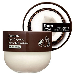 FarmStay Крем многофункциональный с кокосом - Real coconut all-in-one cream, 300мл