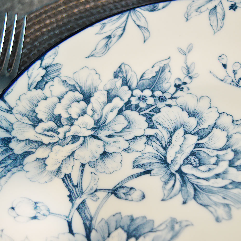 Тарелка обеденная 23см Blue garden