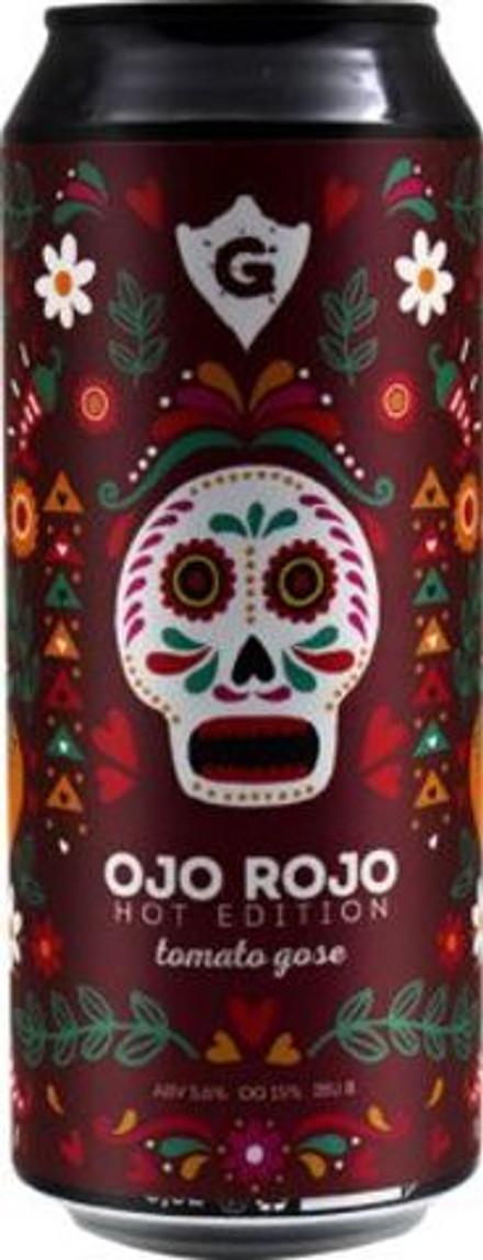 Пиво Гуси Оджо Ройо Хот Эдишен / Gusi Ojo Rojo Hot Edition 0.45 - банка
