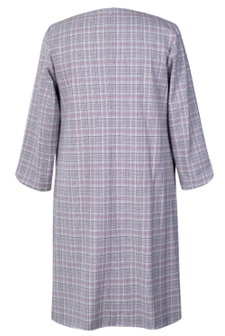 Платье женское 1635А, клетка белая #406БКл051635А