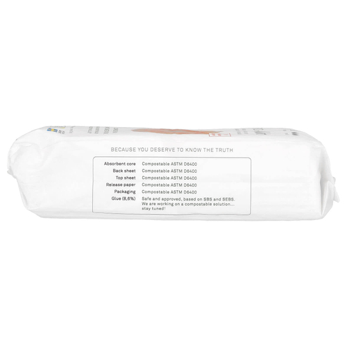 Naty, ежедневные прокладки, большие, 28 шт.