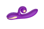 Силиконовый вибратор-кролик с функцией вращения SW3052-purple