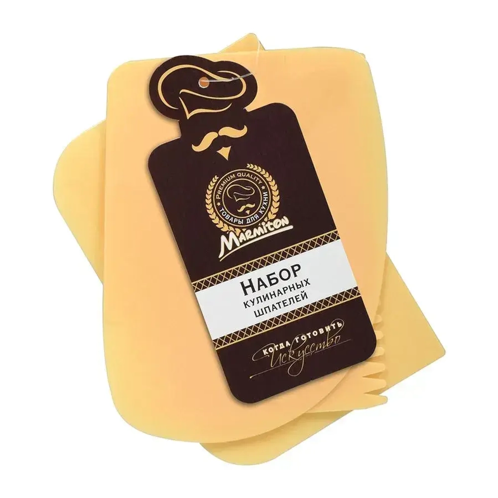 Шпатель кулинарный набор 3 шт, 11,5*7,5 см MARMITON