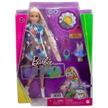 Кукла Barbie Экстра в одежде с цветочным принтом