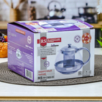 Чайник заварочный 1л стеклянный