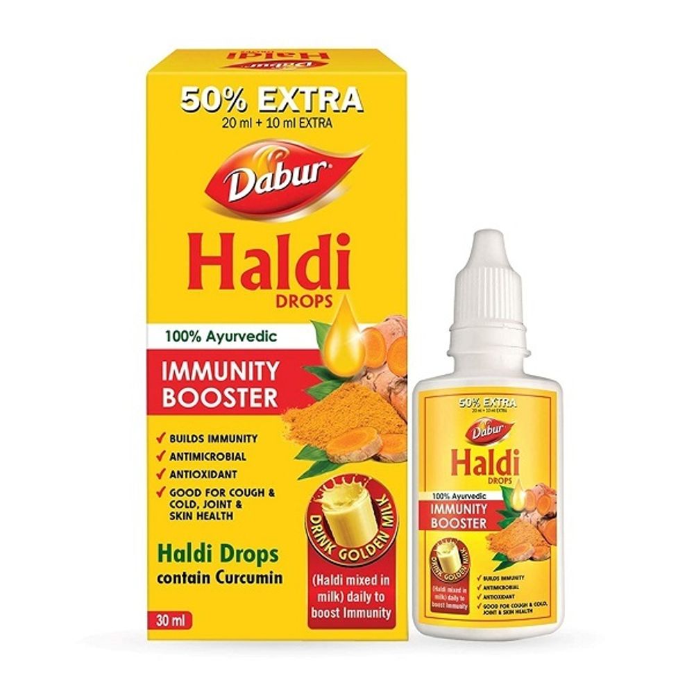 Капли Dabur Haldi Халди Immunity Booster 30 мл