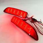 Катафоты диодные 2 режима в задний бампер для Лада Ларгус, Renault Logan фаза I 2 шт