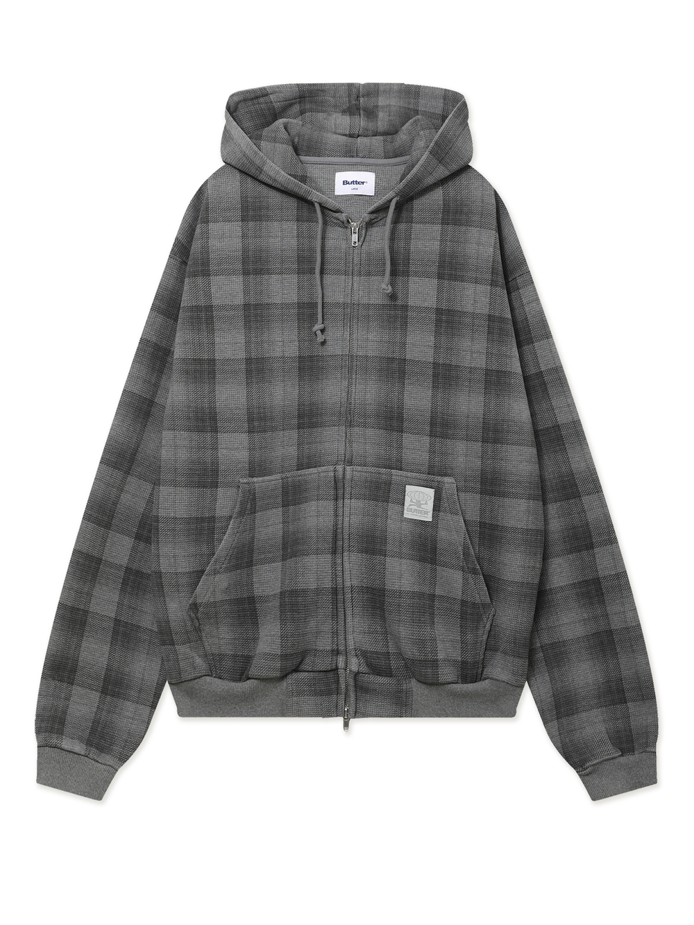 Мужская Толстовка Waffle Zip-thru