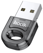 Bluetooth адаптер HOCO UA28 USB BT5.1 Transparent Black