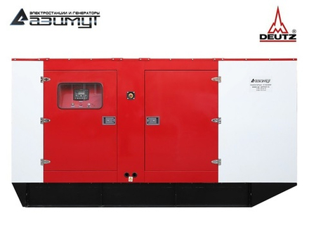 Дизельный генератор Азимут АД-250С-Т400-2РКМ6C Deutz в кожухе с автозапуском