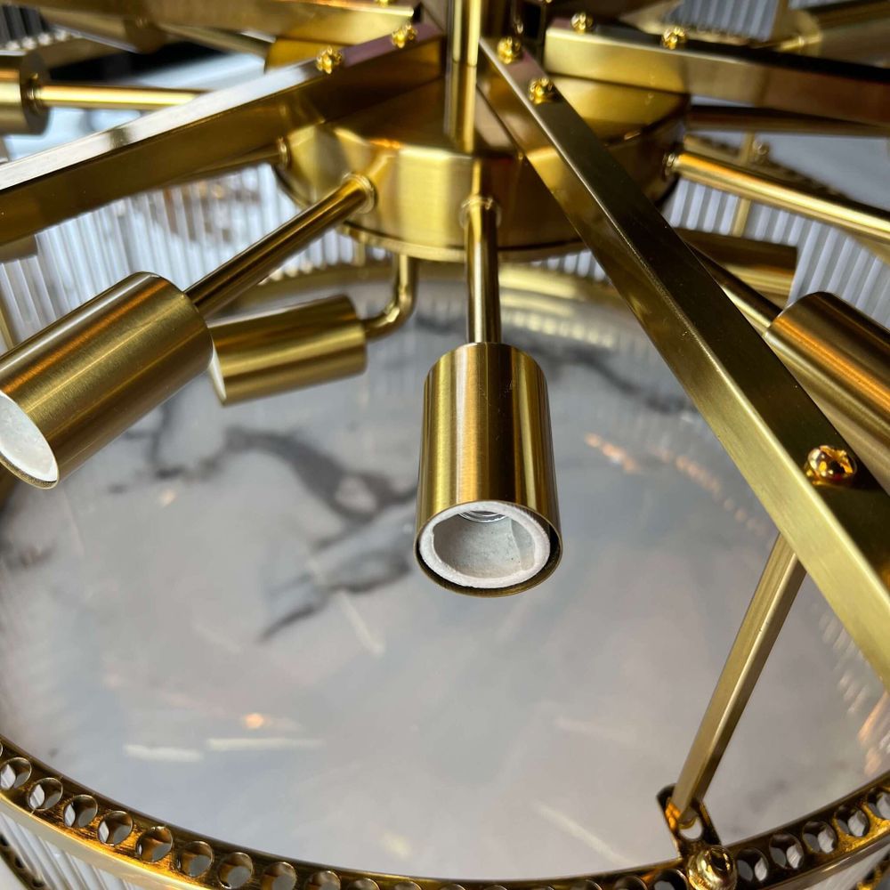 Люстра На Штанге Rh Marais Round Chandelier D80 By Imperiumloft