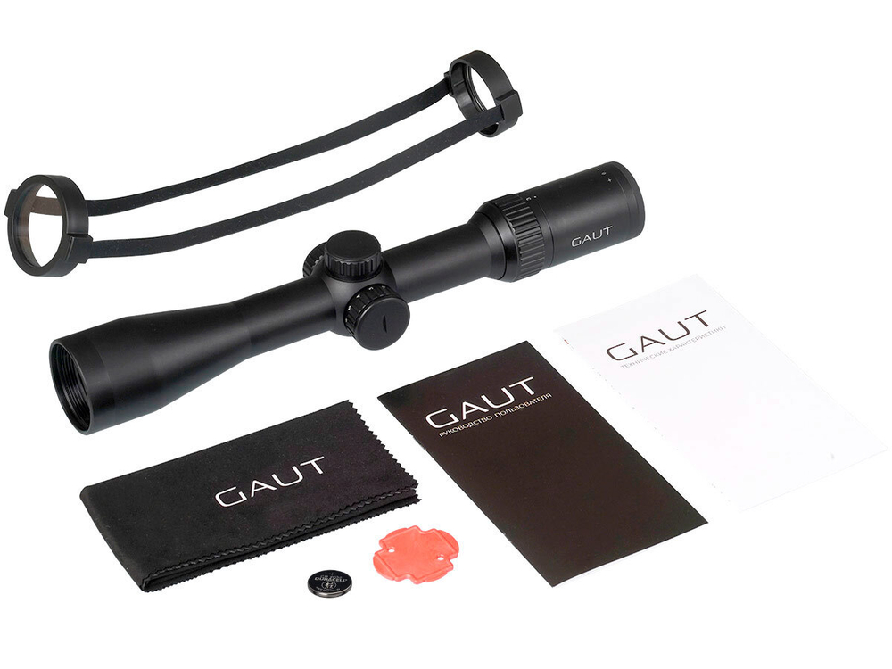 Прицел Gaut Nephrite 3-9x42, сетка 32 - фото 8