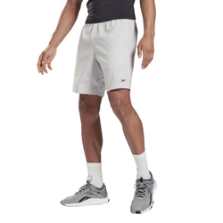Мужские шорты теннисные Reebok Workout Ready Woven Short M - pure grey