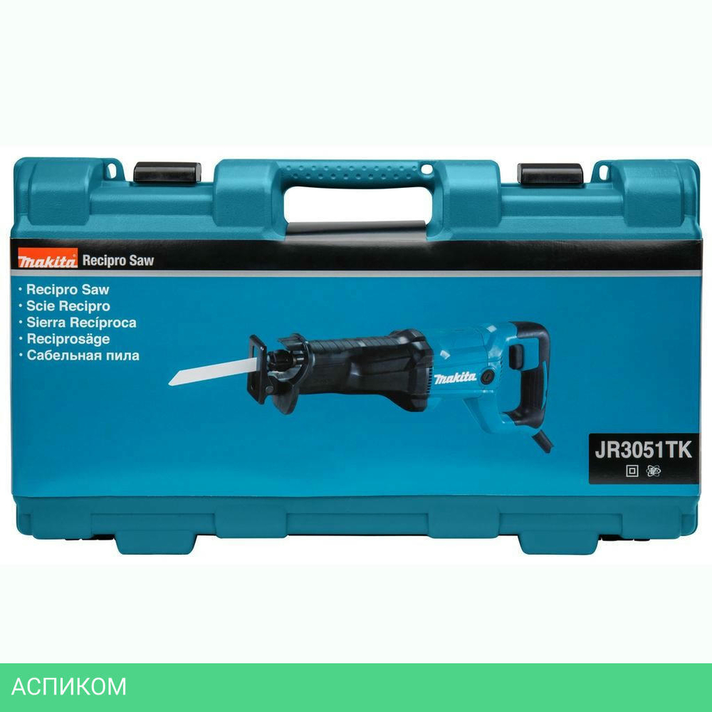 Сабельная пила Makita JR3051TK