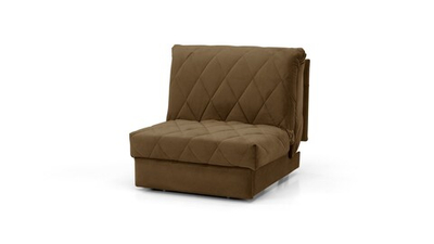Кресло-кровать Римус Vivaldi 23 76*110*92 см, Коричневый Велюр Аккордеон Фиеста