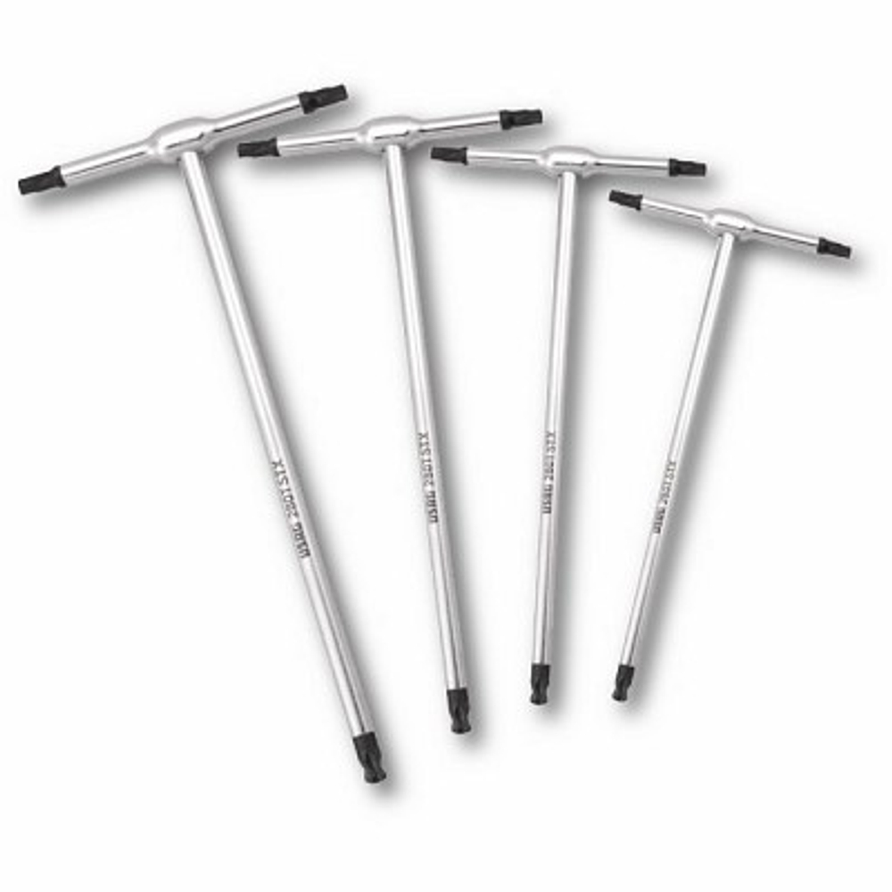 280 TSTX/SE4  Набор из 4-х T-образных ключей TORX со сферической головкой, USAG (Италия)