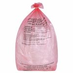 Пакеты для медицинских отходов КОМПЛЕКТ 100 шт., класс В (красные) 30 л, 50х60 см,10 мкм, ПТП "Киль"