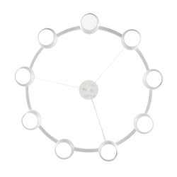 8254/9 COMFI LN26 246 белый металл Светильник подвесной LED GX53 8*7W 220V LUAZANA