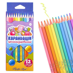 Карандаши 12цв. "Профи-Арт" ароматизированный грифель 9809-12 (Профи-Арт)