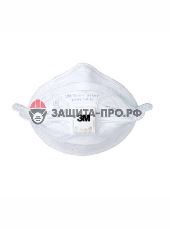 Респиратор 3M 9161 V Vflex, FFP1, с клапаном выдоха