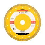 Диск алмазный отрезной ультратонкий 200x25,4/22,2x1,8x10 мм KRANZ