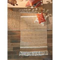 Ковер из джута и шерсти Mumbai из коллекции Ethnic, 120х180см