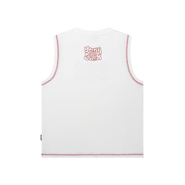 Майка face flower белая - фото 2