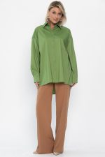 Рубашка Антария (зеленое яблоко) Б14189-5М LT Collection