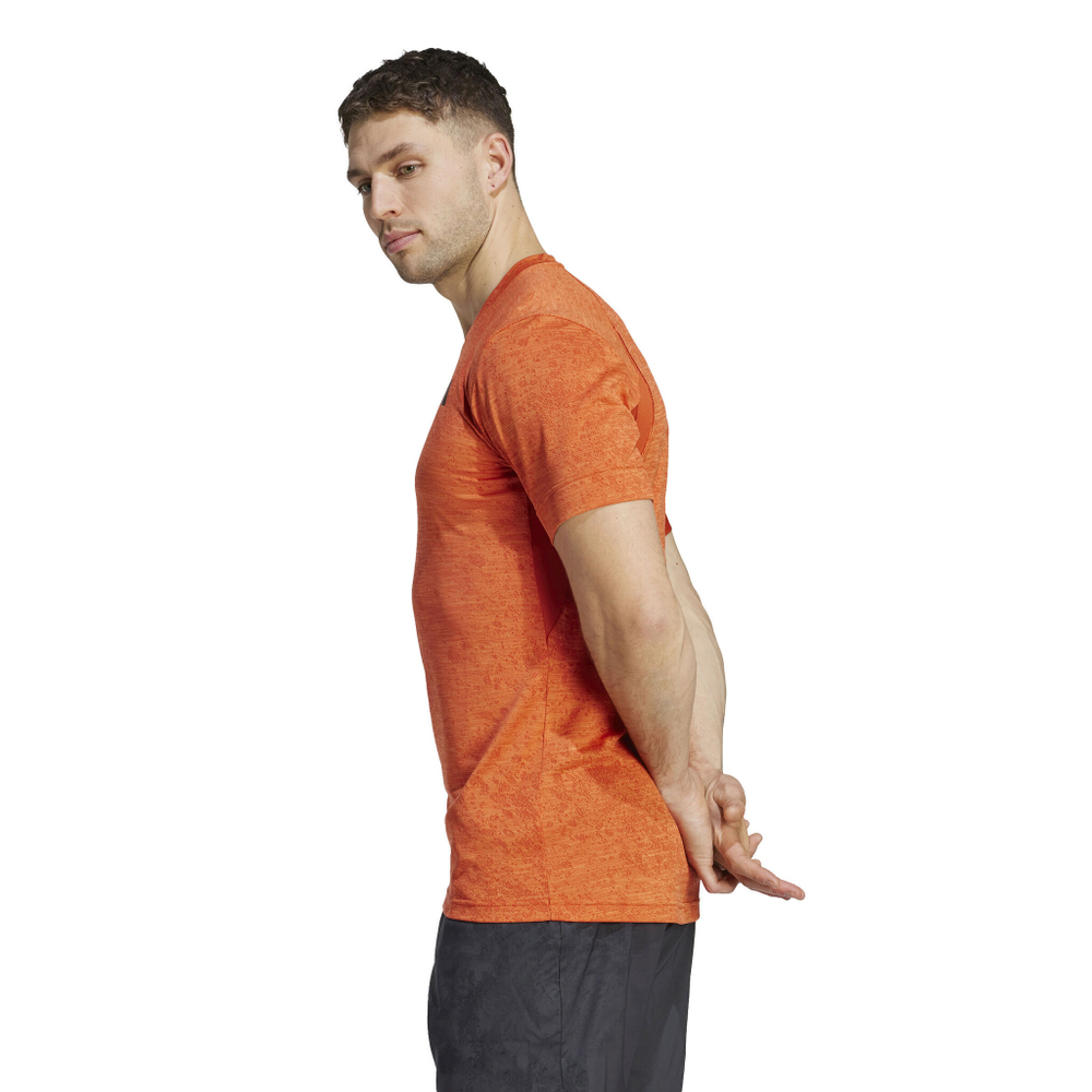 Мужское теннисное поло adidas FreeLift T-Shirt Men - Orange