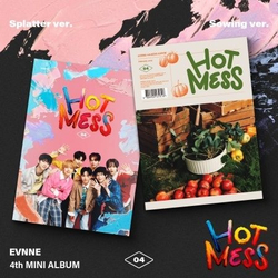 Альбом EVNNE - HOT MESS 4th Mini Album RANDOM Version