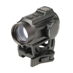 Прицел коллиматорный Veber Black Russian DOT 125 RG, вид спереди три кнопки