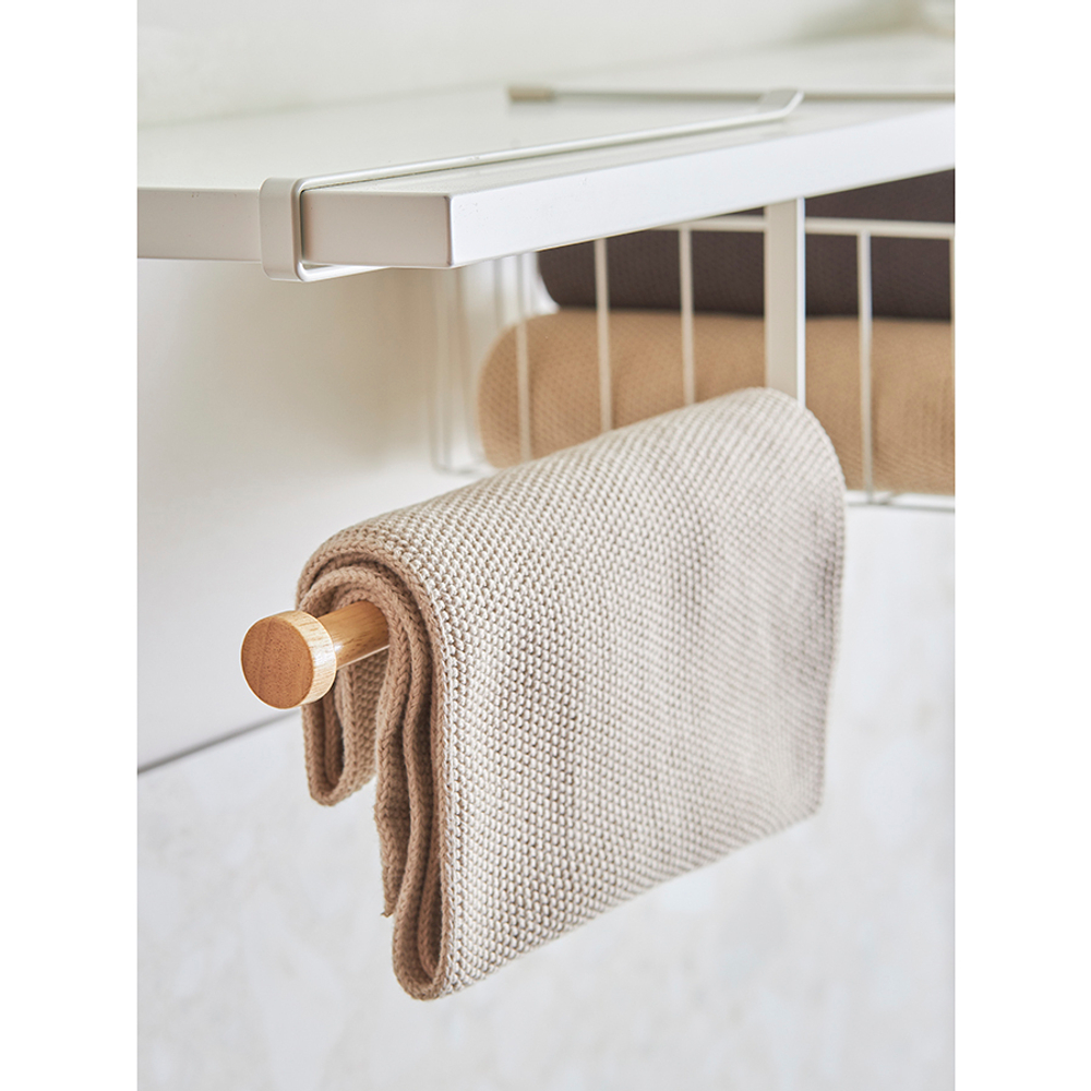 Держатель для бумажных полотенец granli, 26,5х12,5 см, белый