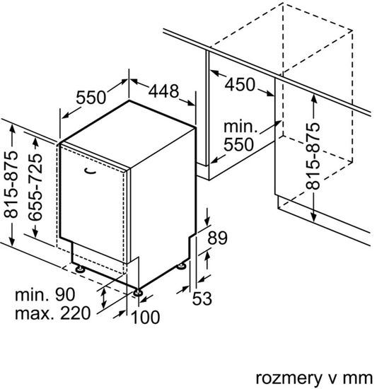 Встраиваемая посудомоечная машина Bosch SPV 46FX00