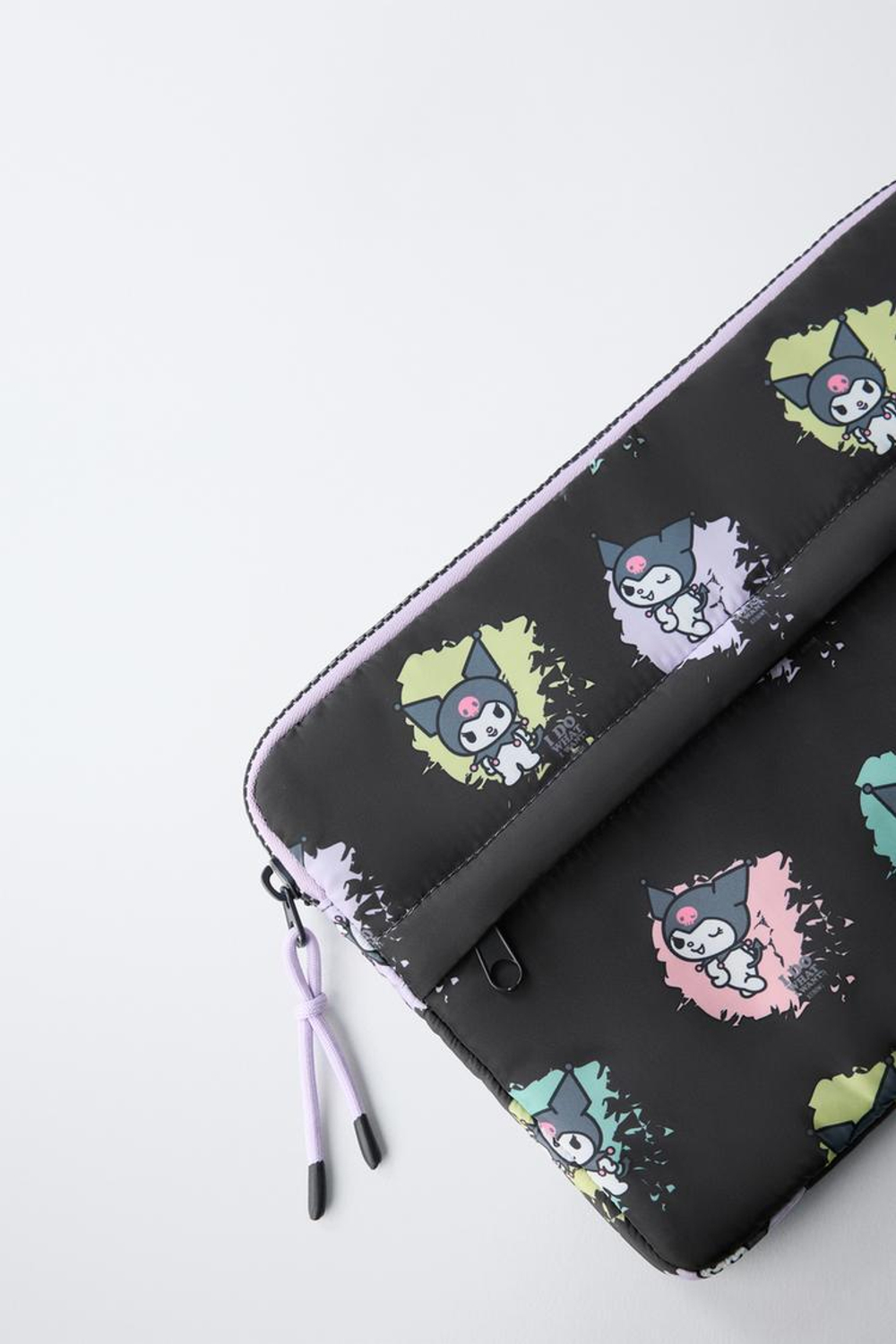 ZARA ШКОЛЬНЫЙ ЧЕХОЛ ДЛЯ ПЛАНШЕТА KUROMI © SANRIO, ЧЕРНЫЙ