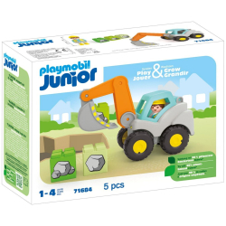 Playmobil - Junior Excavator 71684 / артикул   71684  / GTIN 4008789716842