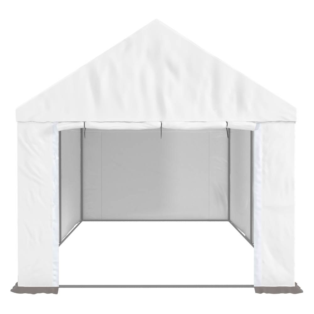 Палатка сварщика МногоТентов домик 3х6х2,4 м. (Ткань ПВХ Г-1).