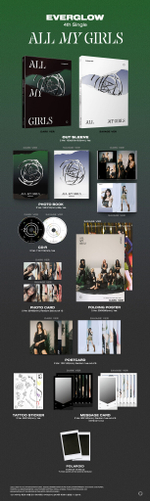 Альбом EVERGLOW - 'ALL MY GIRLS' 4th Single Album