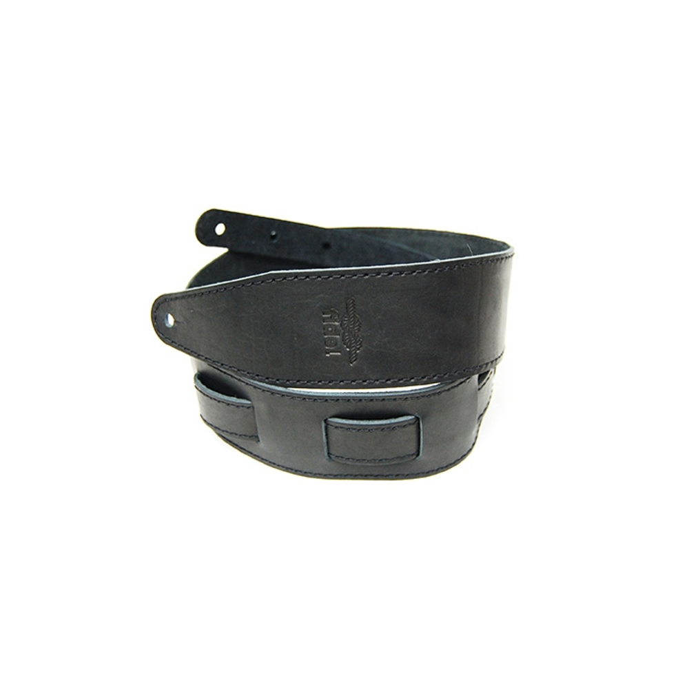 Fidel FL660177L11 Leather 11 Ремень для гитары, кожаный, черный. Ширина: 70 мм. Длина: 900-1440 мм. Толщина: 2,8-3 мм. Отстрочка черной ниткой.