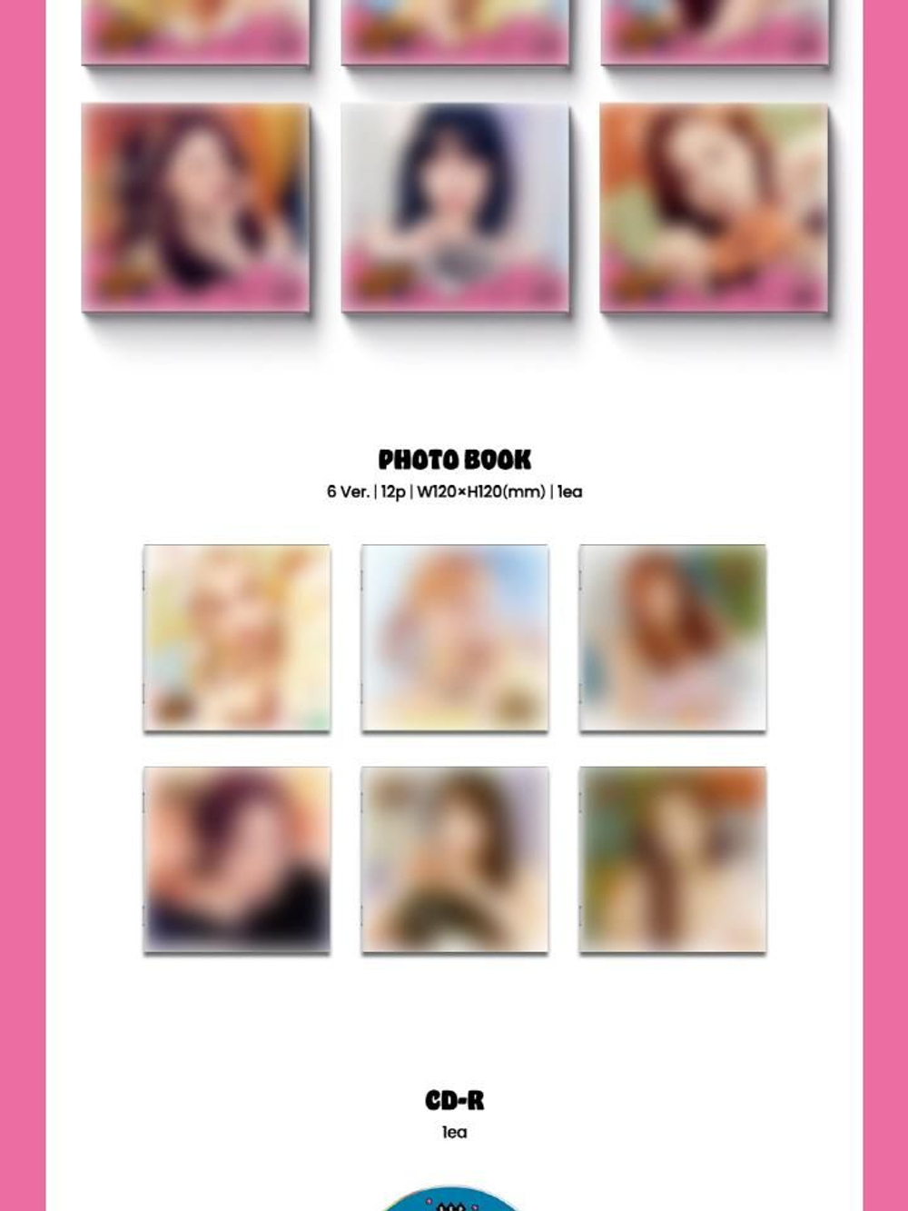 Альбом STAYC - TEENFRESH 3rd Mini Album DIGIPAK RANDOM Version