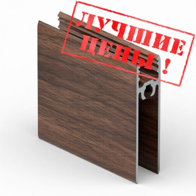 Рамка нижняя двери (5,40 м) Мокко глянец