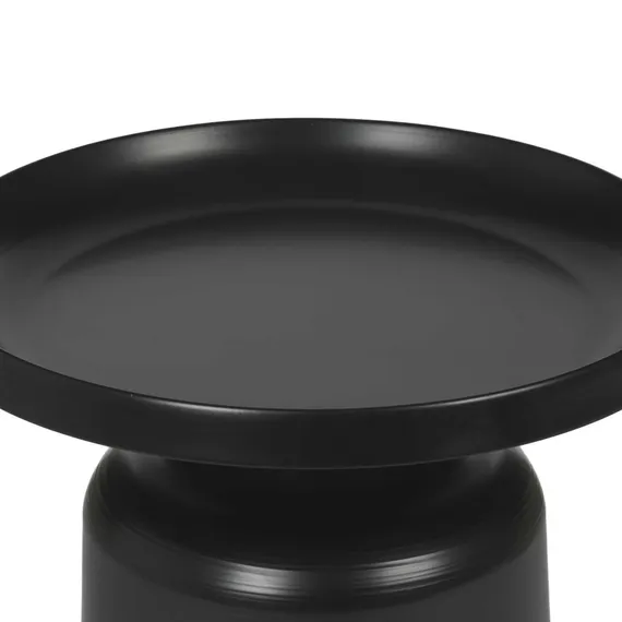 Кофейный стол Tuba Ø50х46 см, черный
