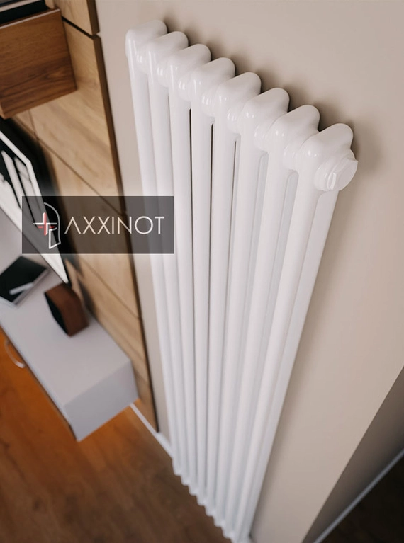 Axxinot Sentir 2190 - двухтрубный трубчатый радиатор высотой 1900 мм, нижнее подключение