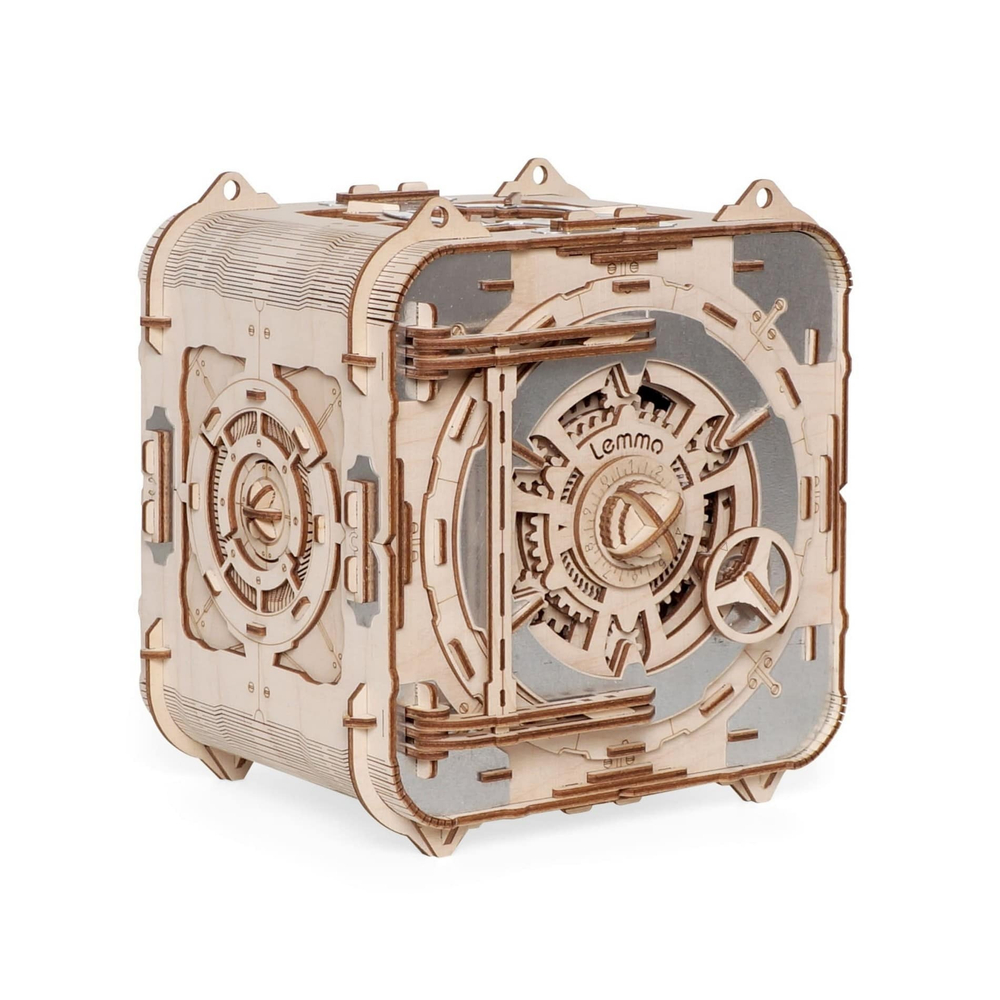 Деревянный конструктор Сейф "Стальной страж" (Lemmo)