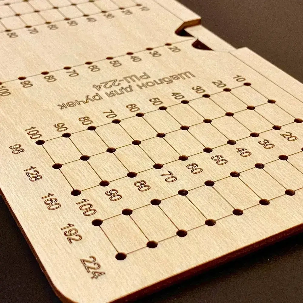 Мебельный шаблон для разметки ручек РШ-224