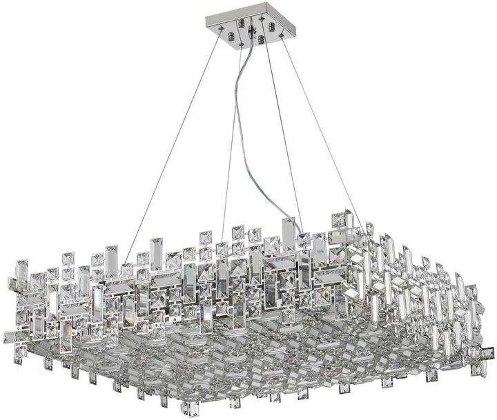 Люстра подвесная хрустальная 2171/09/16P Stilfort, серия Tetrix