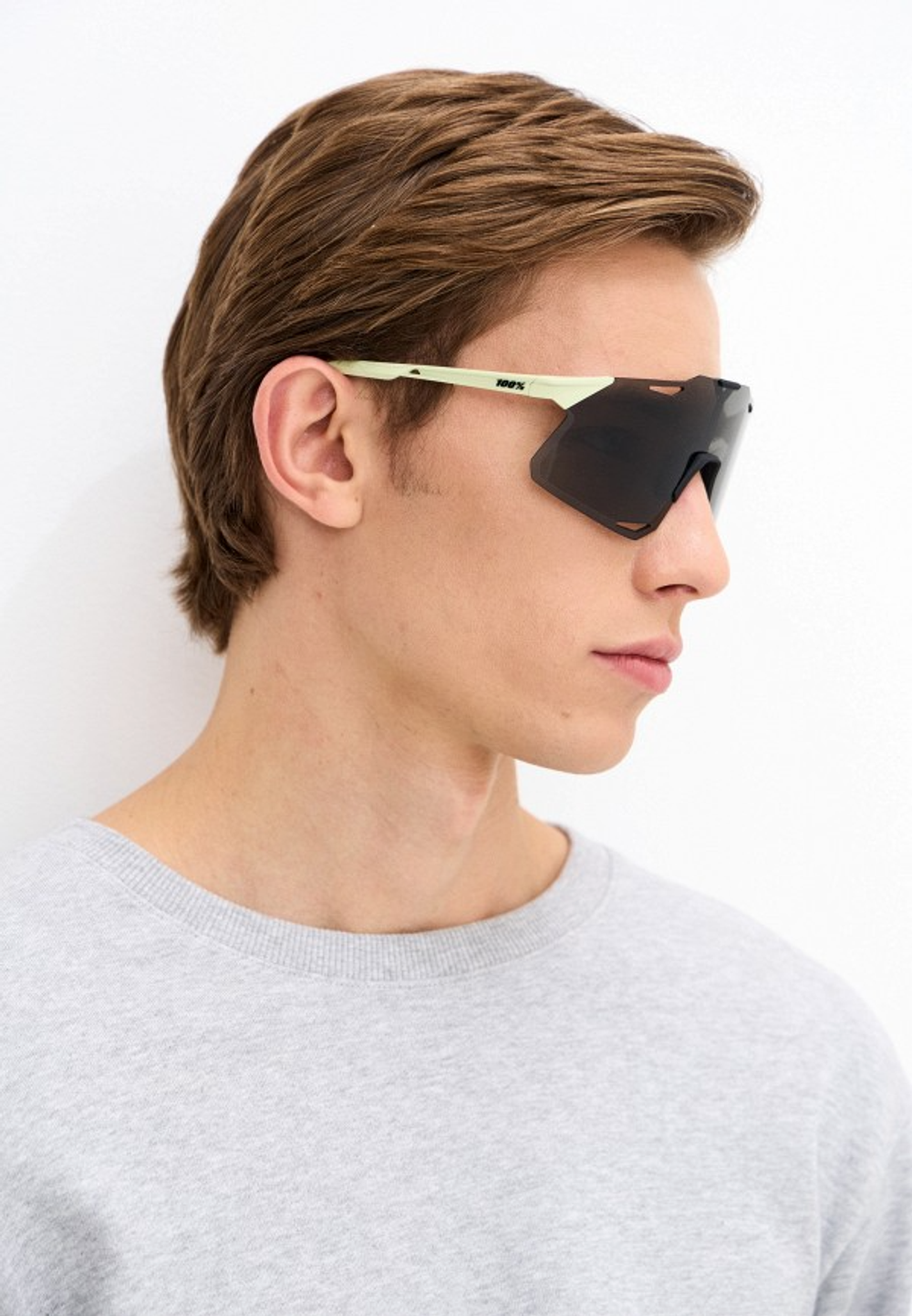 Спортивные очки 100% Hypercraft / Soft Tact Glow / Smoke Lens OS
