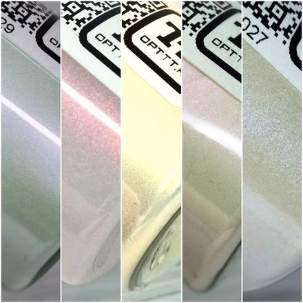 Набор перламутровых пигментов Интерференционный - 5 штук в ассортименте