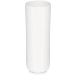 Ваза д/цветов Д90мм,В255мм (белый)