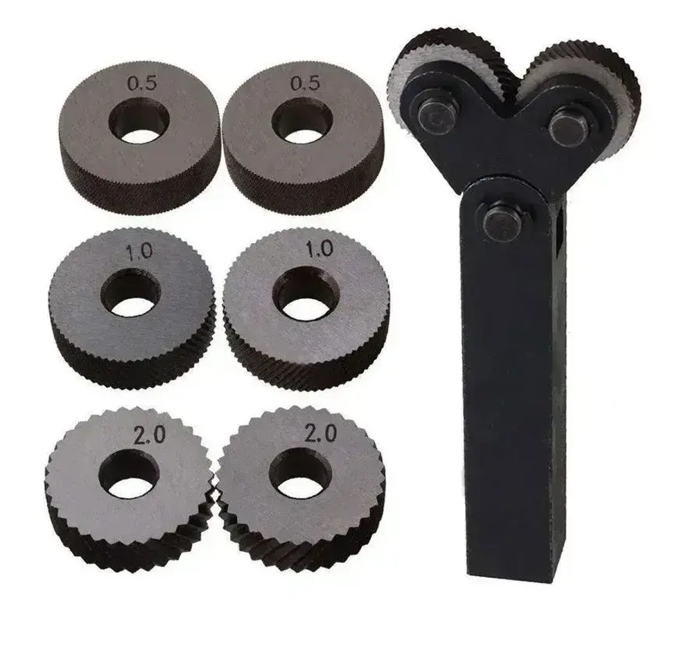 Набор инструментов для накатки / 7 предметов / державка 20 на 20